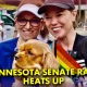 Rep. Angie Craig with wife Cheryl Greene at Twin Cities Pride; June 29, 2026 (Photo via Angie Craig for Minnesota)