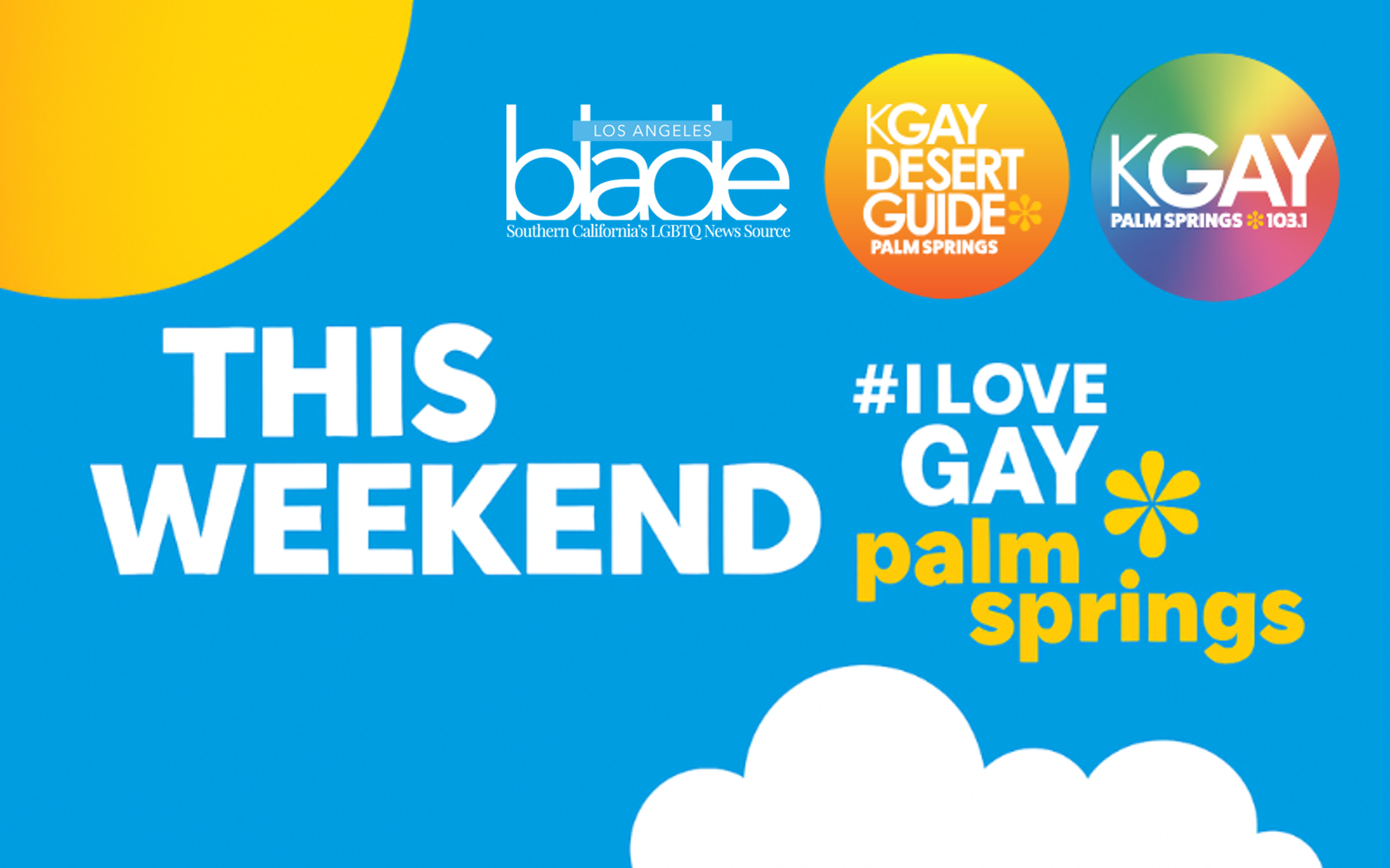 Gay Desert Guide weekend graphic