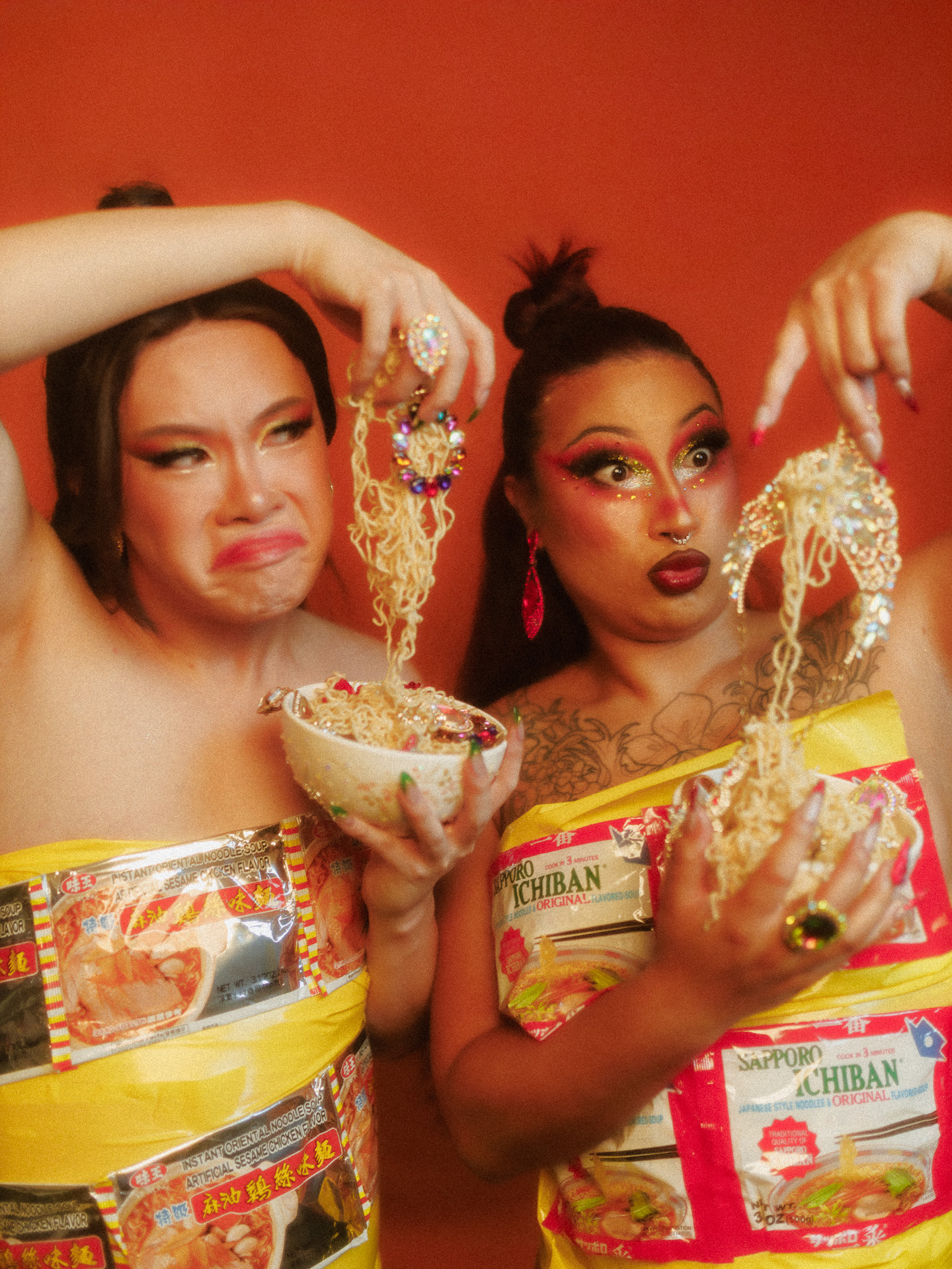 Miss Shu Mai and Bibi Discoteca
