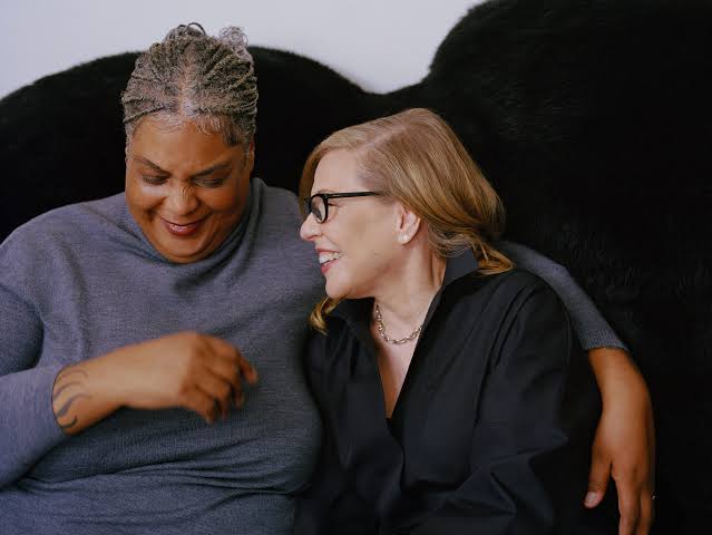 Roxane Gay and Debbie Millman, photographed by Emmie America